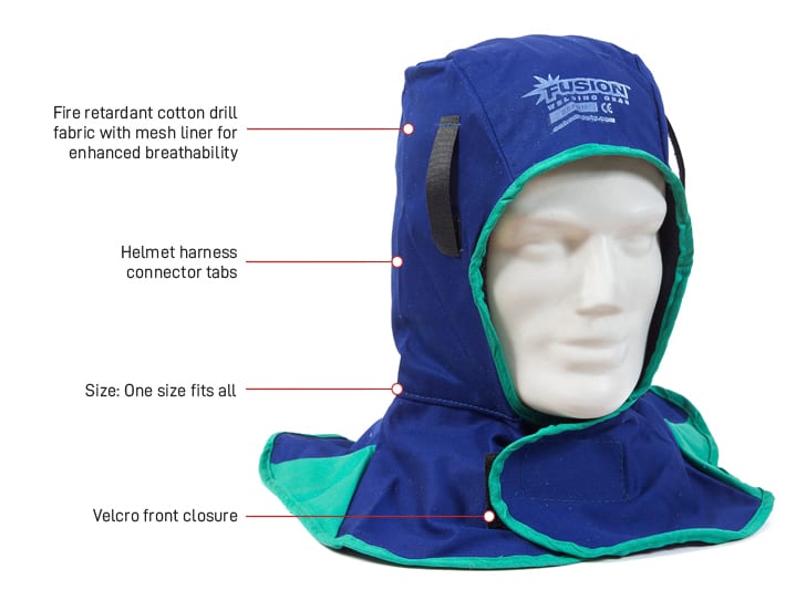 FUSION? Fire Retardant Hood, High Grade Fire Retardant Material, fits all head sizes