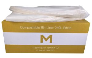 Waste Disposal - Wheelie Bin Liners 1125mm x 1500mm x 30mu (150) White