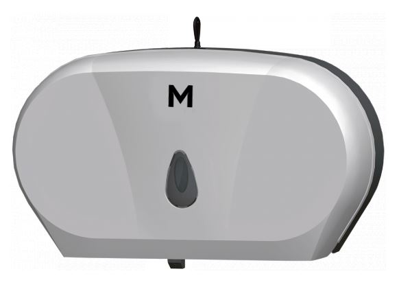 Paper Hygiene - Toilet Tissue Dispensers Silver