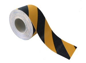 ESKO GRIT TAPE Anti-Slip Tape, 100mm x 18m, Black/Yellow