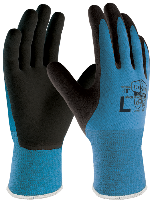 IceKing Chiller Crinkle Latex Palm Glove (-0°C to -20°C)