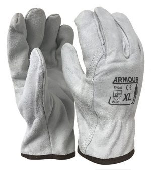 Armour Leather Full Split Rigger Glove LGRIG