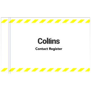 Collins Contact Tracing Register Pad 245 X 297Mm 50Lf