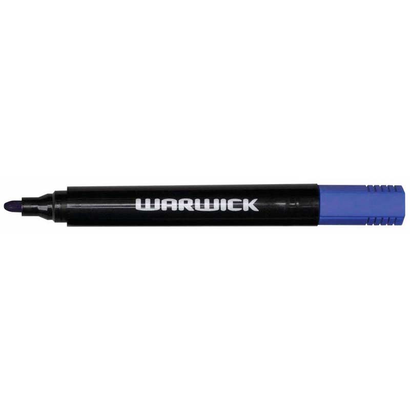 Warwick Marker Assorted Bullet Tip Permanent Box 12