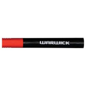 Warwick Marker Red Bullet Tip Permanent Box 12