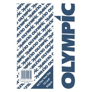 Olympic Pad A5 Plan Your Day 75 Leaf 60gsm