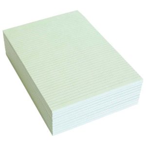 Olympic Topless Pad A4 Green 100 Leaf 80gsm