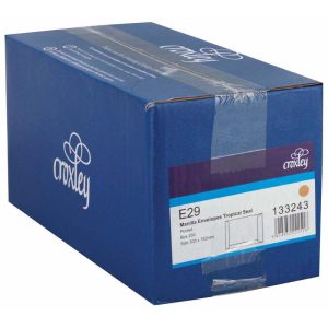 Croxley Envelope E29 Manilla Tropical Seal Pocket Box 250