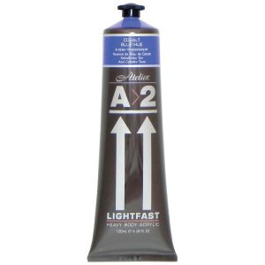 A2 Lightfast Heavybody Acrylic 120ml Cobalt Blue