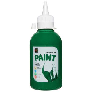 EC Paint Rainbow Acrylic Brilliant Green 250ml 227593