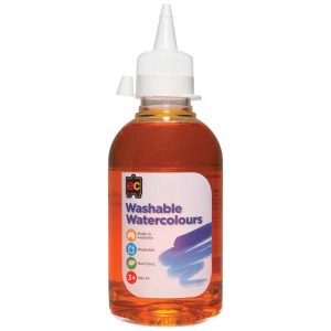 EC Paint Washable Watercolours 250ml Yellow 227821