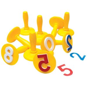 EC Paint Stampers Numbers 0-9 Set Of 10