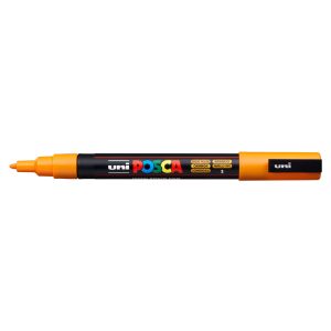 Uni Posca Marker 0.9-1.3mm Fine Bright Yellow PC-3M