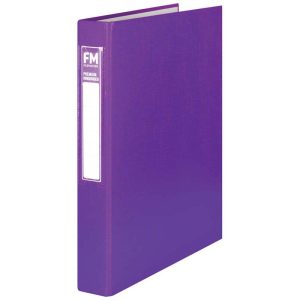 FM Prem Ring Binder A4 Passion Purple