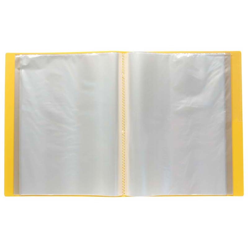 FM Display Book A4 Yellow 60 Pocket