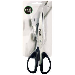 Dixon Scissors Plastic Handle 210mm 8" Black