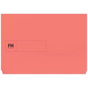 FM Document Wallet Pink Foolscap