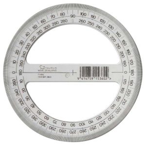 Taurus Protractor 15cm 360