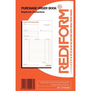 Rediform Book Purchase Order R/Purchbook Duplicate 50 Leaf