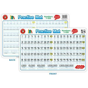 LCBF Practise Mats Numbers 1 to 100