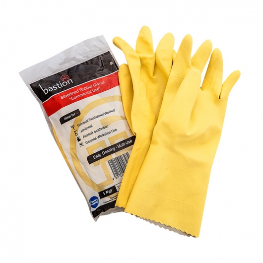 Bastion Silverline Yellow Gloves 100-706
