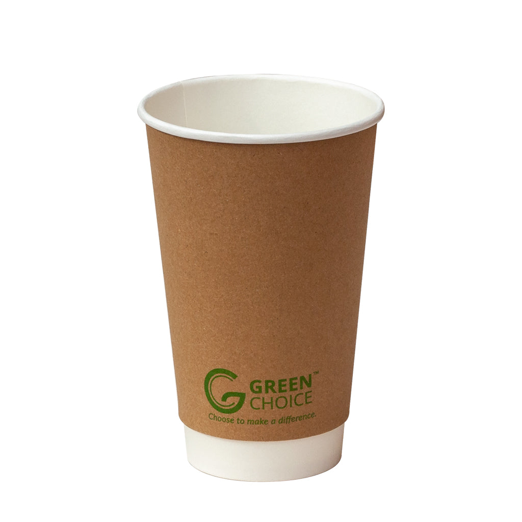Green Choice Double Wall Cup PLA - 16oz 1500/343