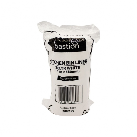 Bastion Kitchen Tidies White - 36 Litre