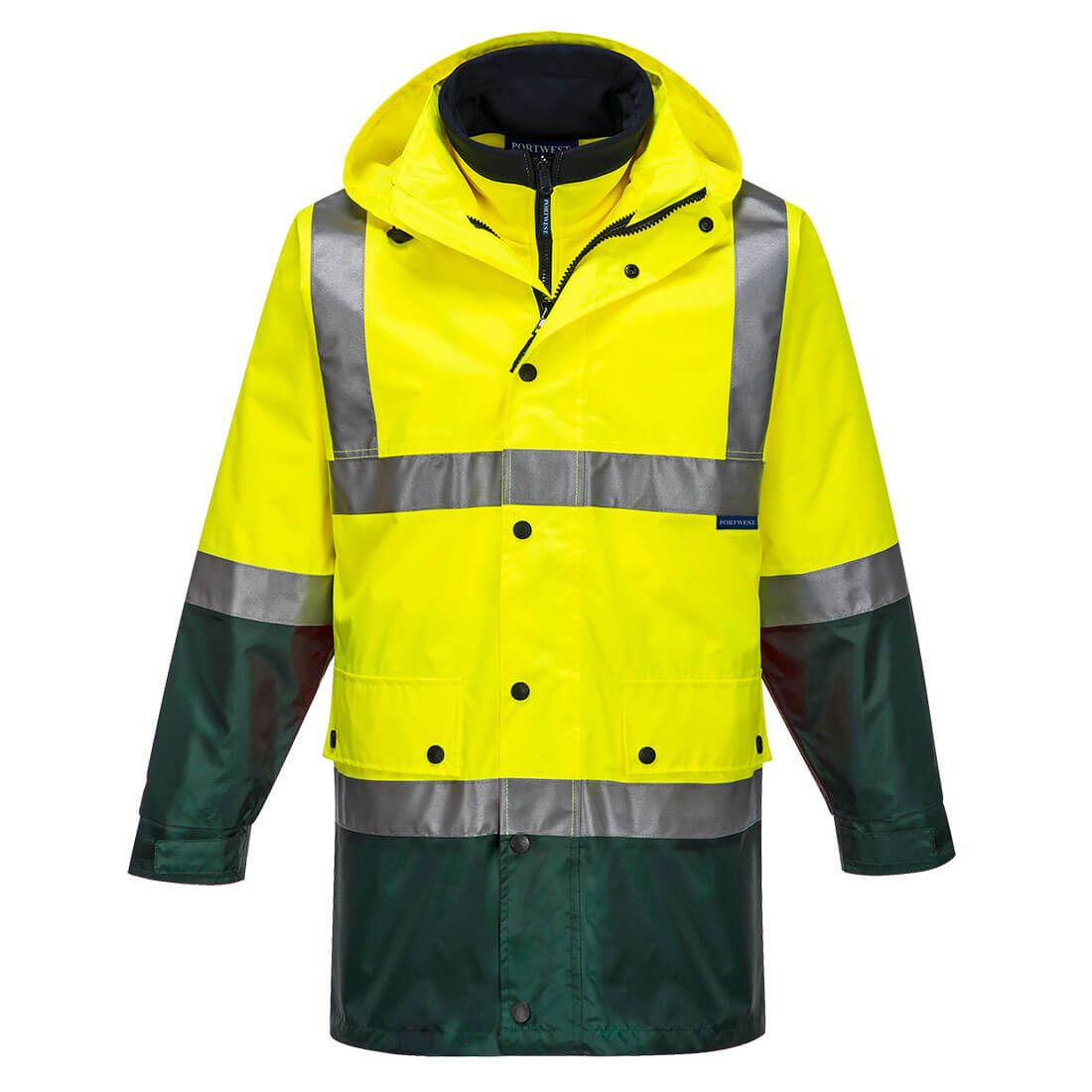 Eyre Day/Night 4-in-1 Jacket - MJ881YGR - Yellow/Green