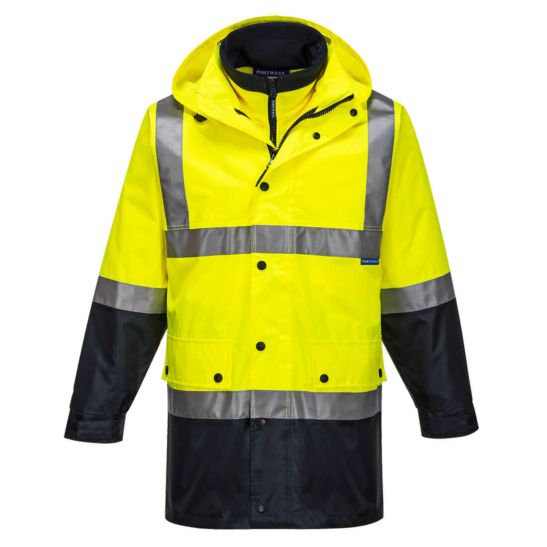 Eyre Day/Night 3-in-1 Jacket - MJ996YNR - Yellow/Navy