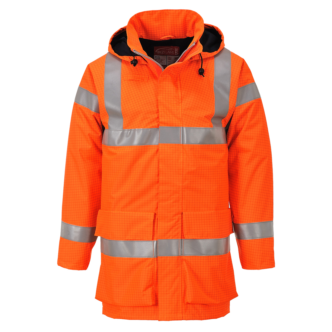 Bizflame Rain Hi-Vis Multi Lite Jacket - S774ORR - Orange