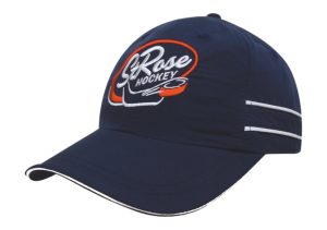 Microfibre Sports Cap with Piping and Sandwich