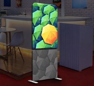 Stretch Fabric Polyester Sleeve Light Box Straight Frame