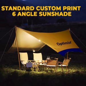Camping Canopy 6 Angle + Poles
